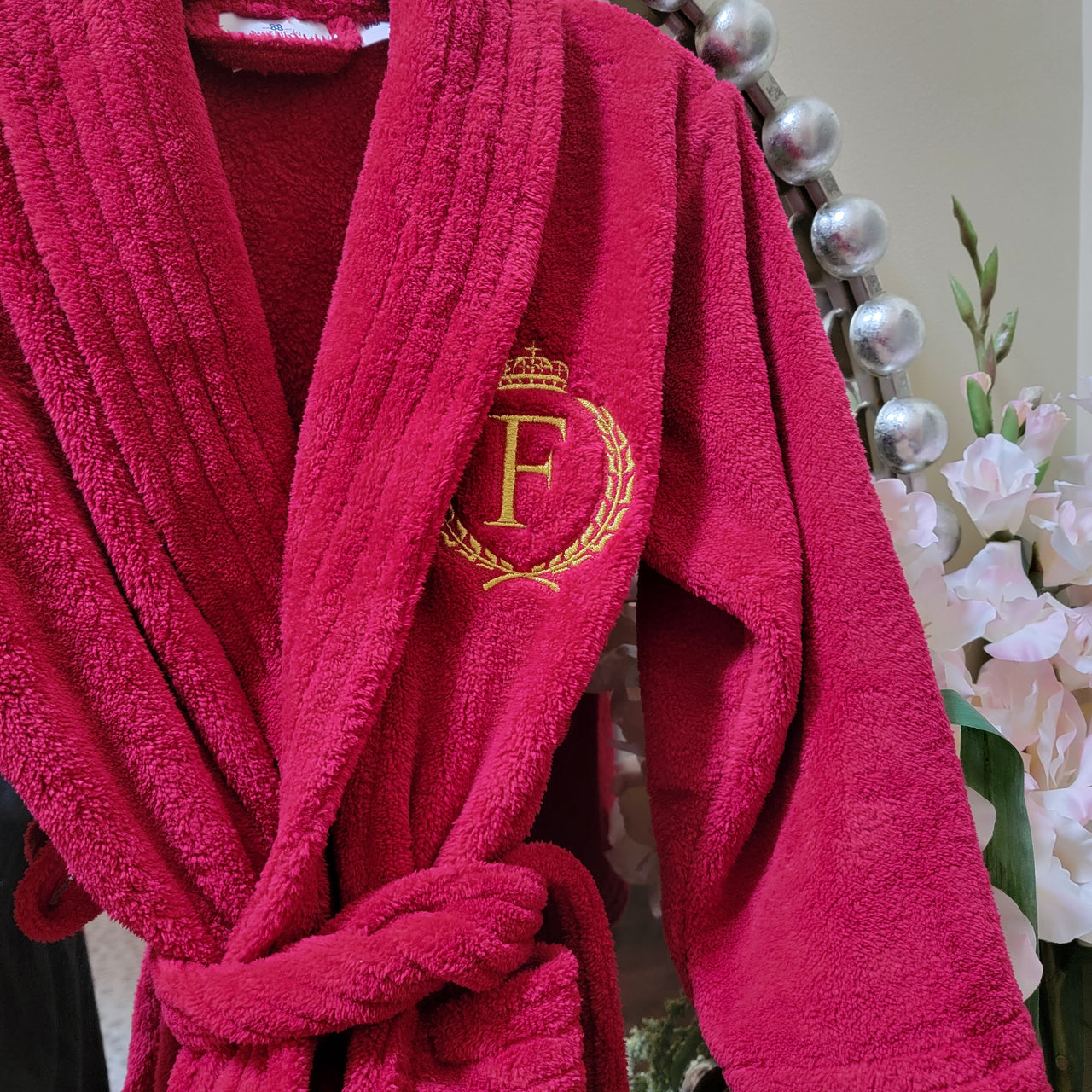 Royalty Monogrammed Robe - 5 Colors