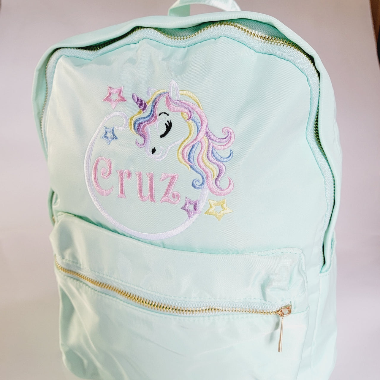 Embroidered Unicorn Backpack