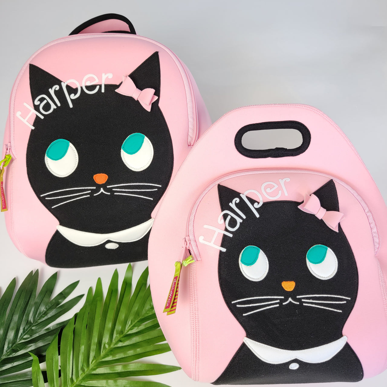 Pretty Kitty Backpack and Lunch Box