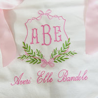 Thumbnail for Custom Baby Banner with Satin Ribbon