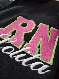 Thumbnail for Personalized Embroidered Varsity Nurse Shirt