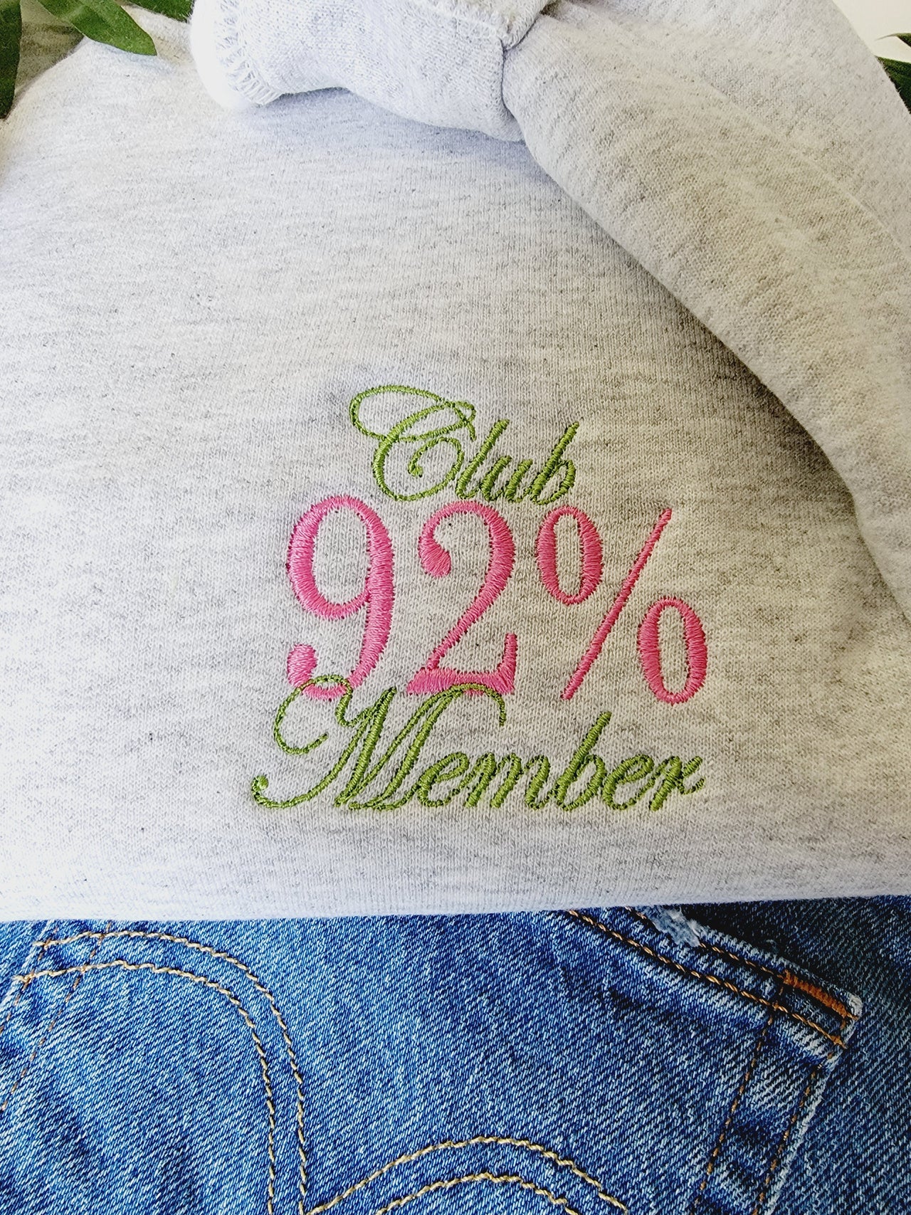 Club 92% Member Embroidered Shirt