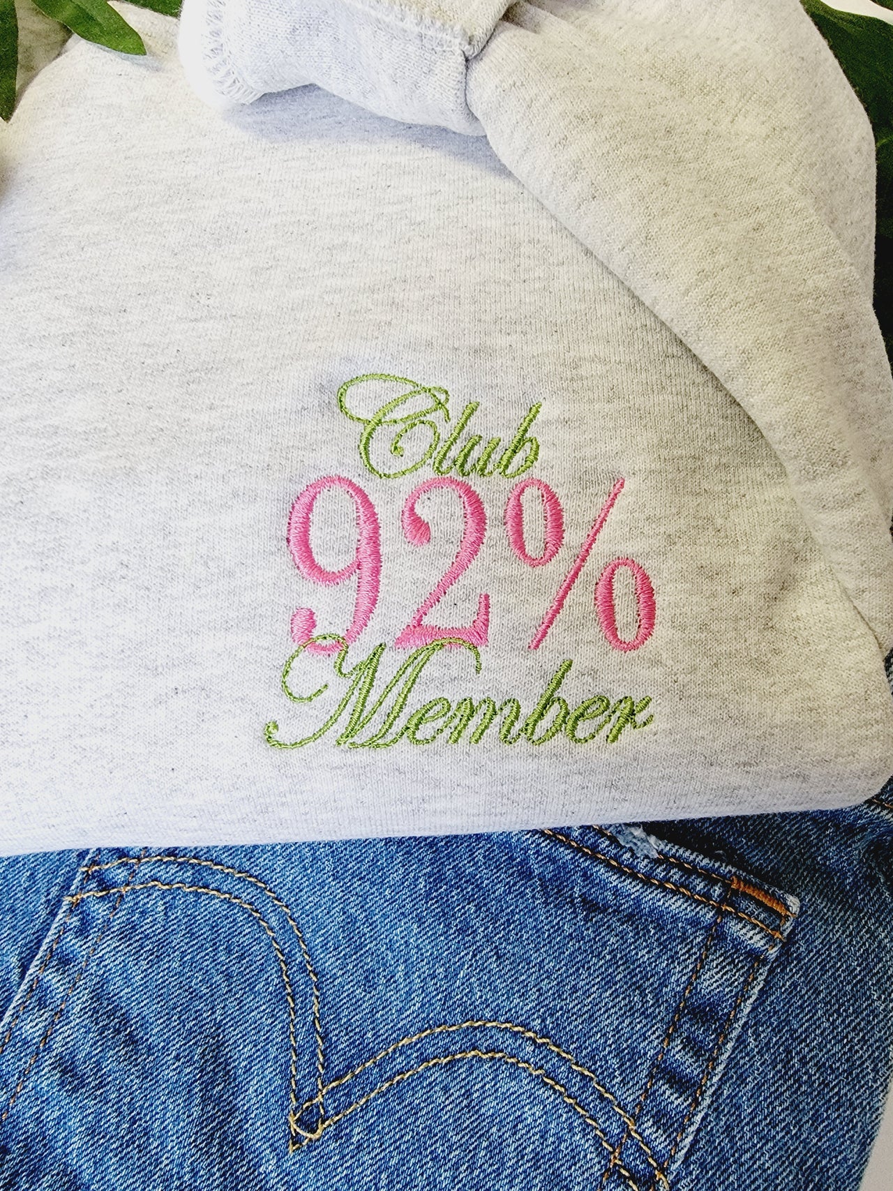 Club 92% Member Embroidered Shirt