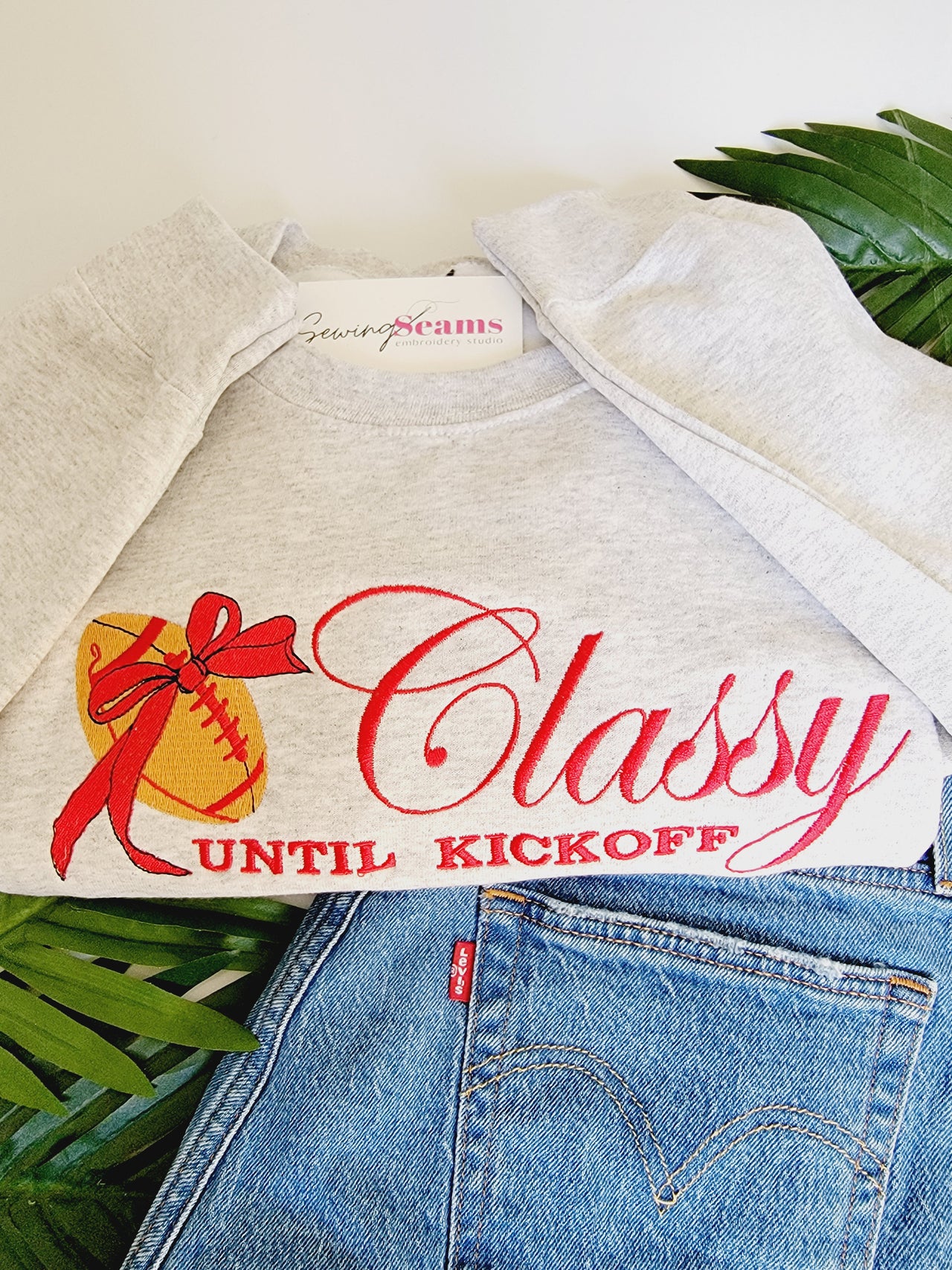 Classy Until Kickoff Sweatshirt