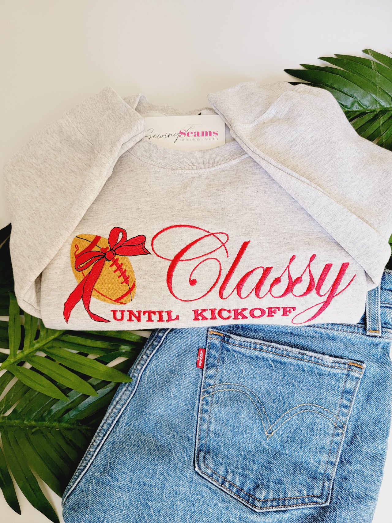 Classy Until Kickoff Sweatshirt