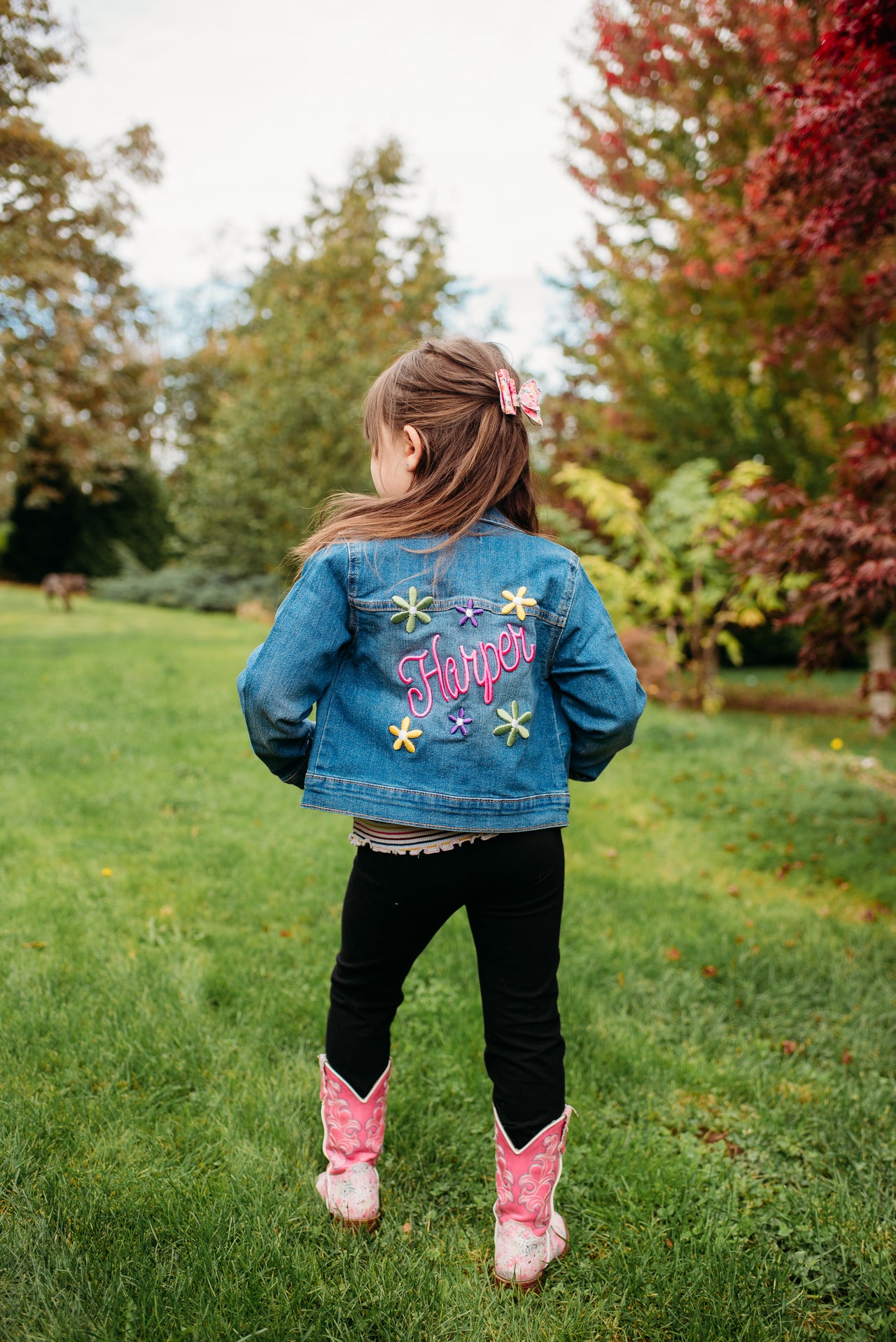 Personalized Starry Jean Jacket