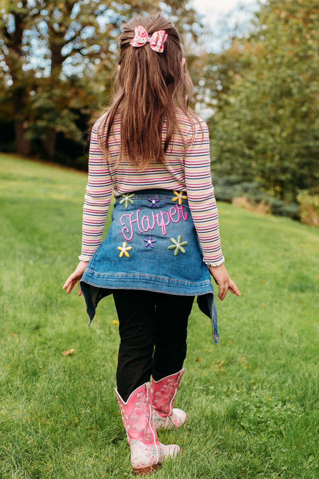 Personalized Starry Jean Jacket