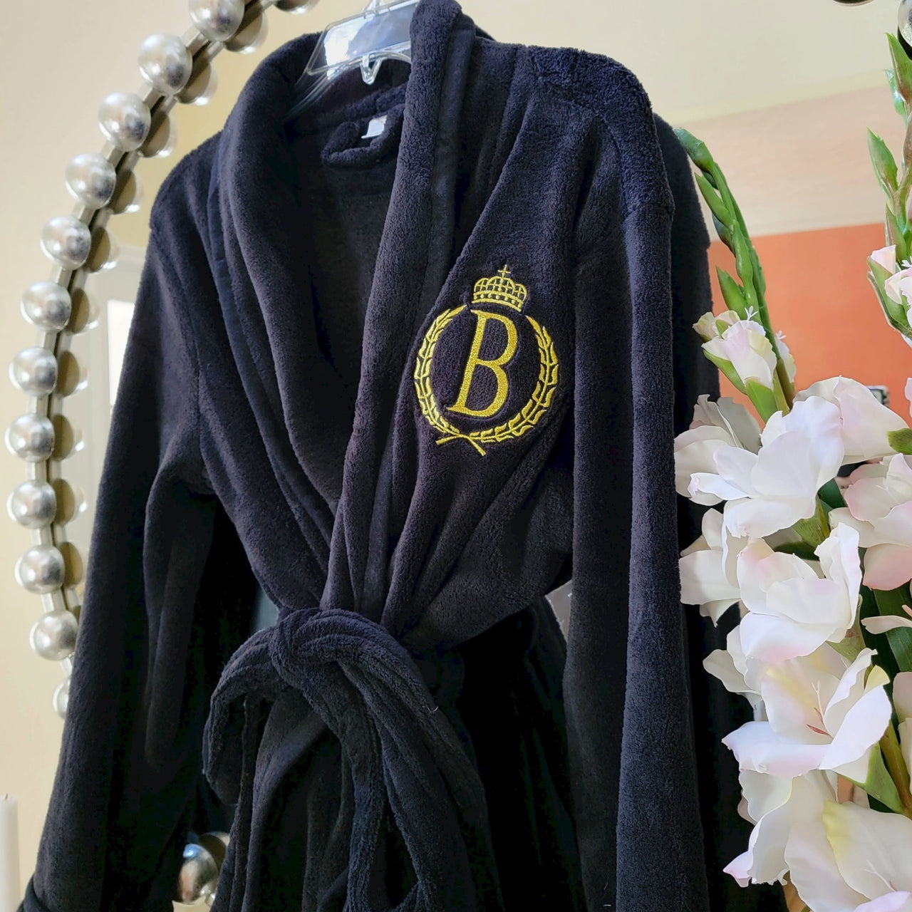 Turkish Cotton Bathrobe, Personalized Robe