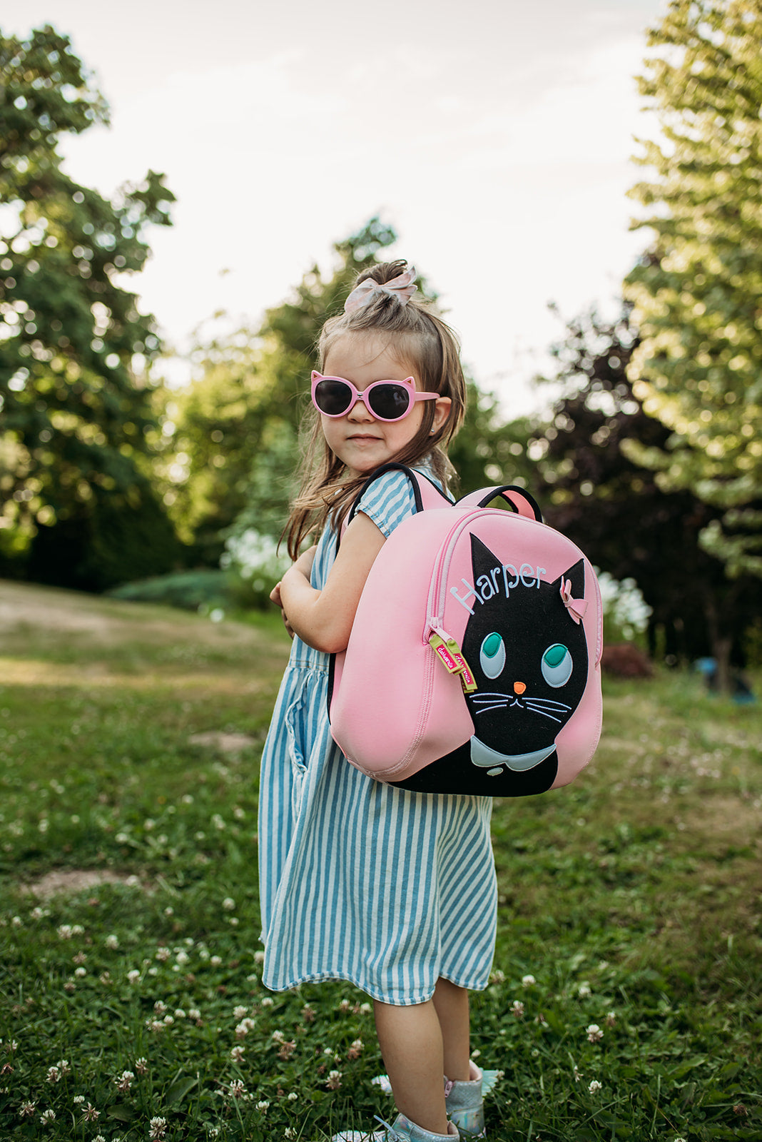 Pretty Kitty Backpack and Lunch Box