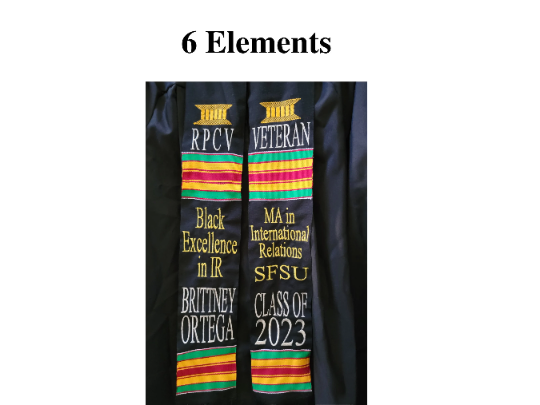 Design Your Own Kente Cloth Graduation Stole
