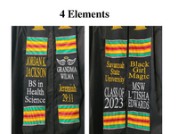 Thumbnail for Design Your Own Kente Cloth Graduation Stole