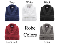 Thumbnail for Royalty Monogrammed Bathrobe Set of Two - 6 Colors