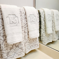 Thumbnail for Square Embossed Initial Towel