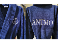Thumbnail for Royalty Monogrammed Robe - 5 Colors