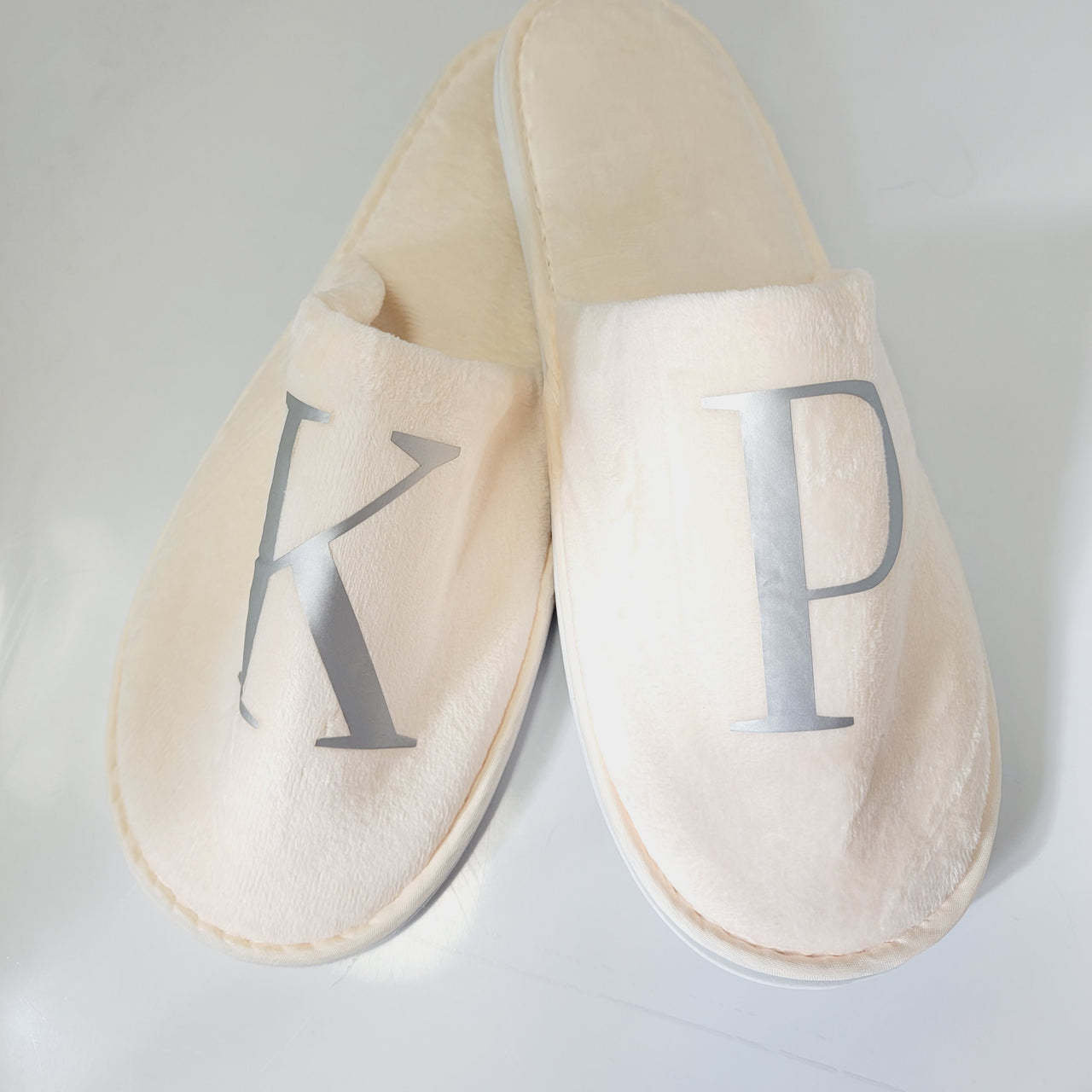 Large Letter Slippers - 3 Colors - SewingSeams