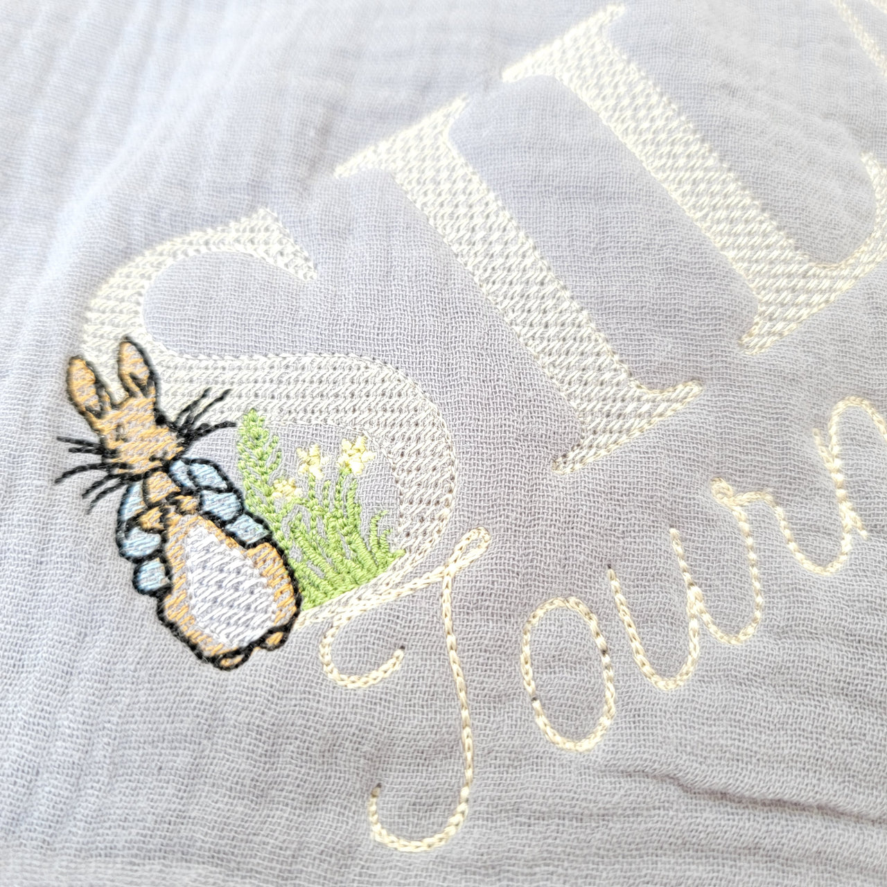 Embroidered Tales Baby Blanket