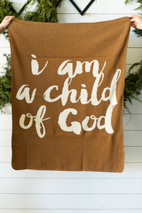 Thumbnail for Child of God Knit Blanket - 6 Colors