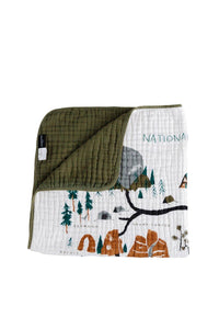 Thumbnail for National Parks Cotton Muslin Throw