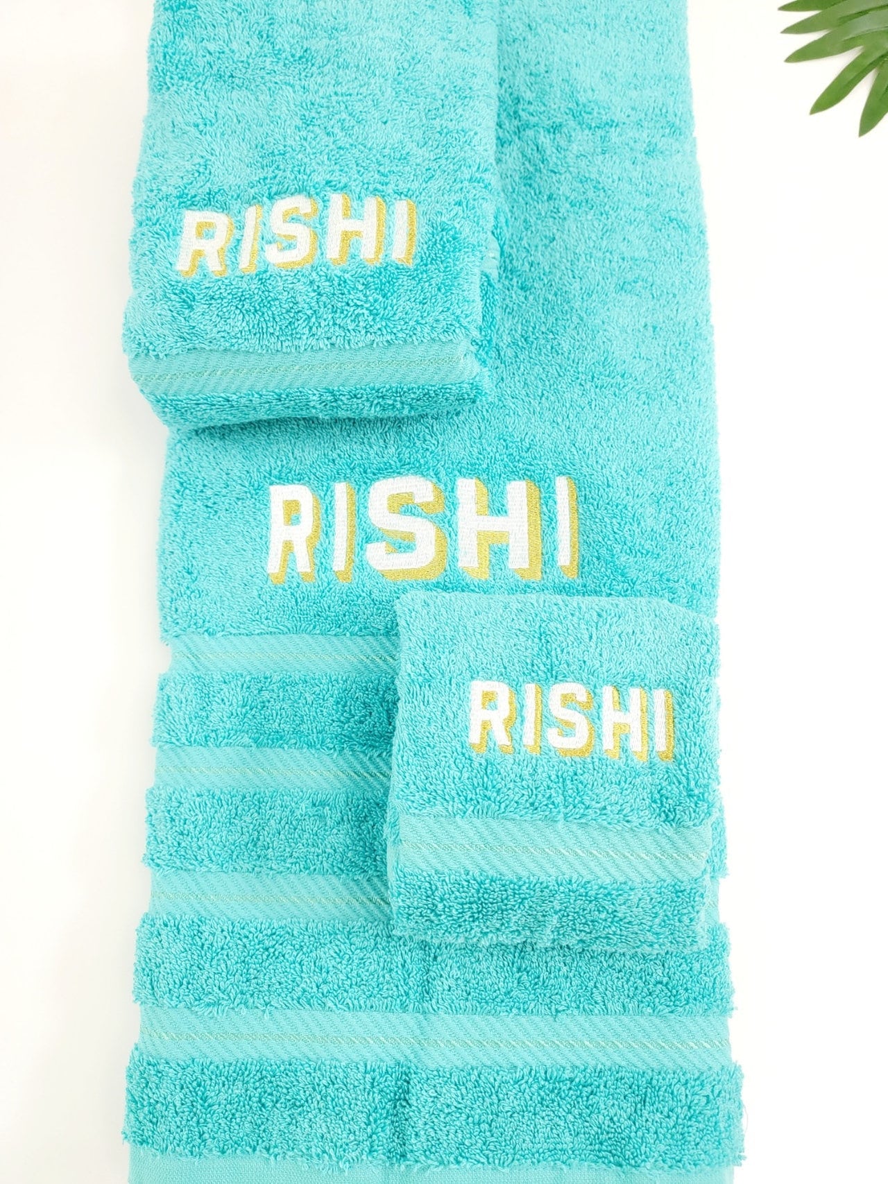 Shadow Monogram Bath Towels – SewingSeams