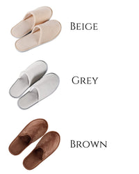 Thumbnail for Personalized Guest Slippers Set - Monogrammed Houseguest Slippers - Bridesmaids Slippers - Hotel Spa Slippers - Airbnb Slippers Set