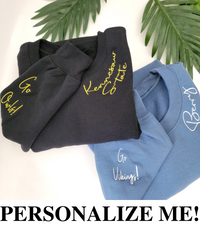 Thumbnail for Design Your Own Neckline &  Embroidered Sleeve Sweatshirt - SewingSeams